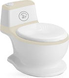Pot de chambre Liefjes & Co – Apprentissage de la propreté – Toilettes pour enfants avec bruit de chasse d'eau Vanille Beige