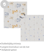 Liefjes & Co Speelmat Baby - Speelkleed Baby 180x200x1,5 cm – XPE Foam Speelkleed – Dubbelzijdige - Opvouwbaar