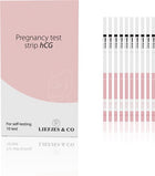 Liefjes & Co Pregnancy Test Strips (10 count) – Extra Early Detection – Highly Reliable