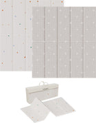 Liefjes & Co Speelmat Baby - Speelkleed Baby 180x200x1,5 cm – XPE Foam Speelkleed – Dubbelzijdige - Opvouwbaar