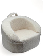 Liefjes & Co Teddy Fluffy Sofa - Children's Armchairs - Kids' Chair - Children's Sofa - White