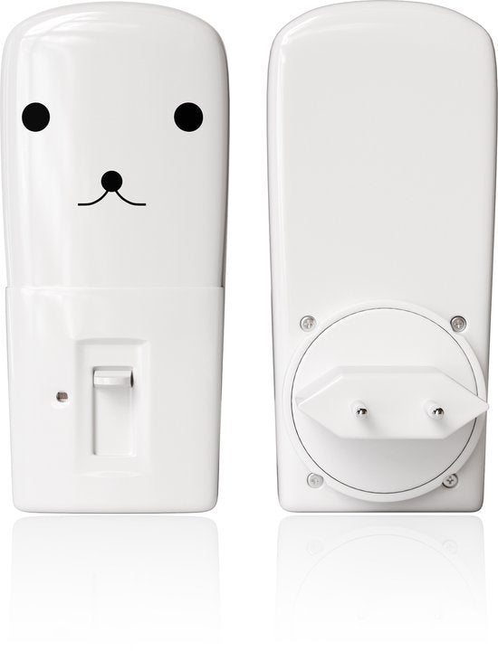 Liefjes & Co Nachtlampje Kinderen Dimbaar - Baby - Automatische Lichtsensor - Met Stopcontactbeschermers - 2 Stuks