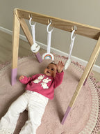 Liefjes & Co - Babygym - Hout - Baby Pink