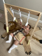 Liefjes & Co Babygym - Hout - Boter Geel