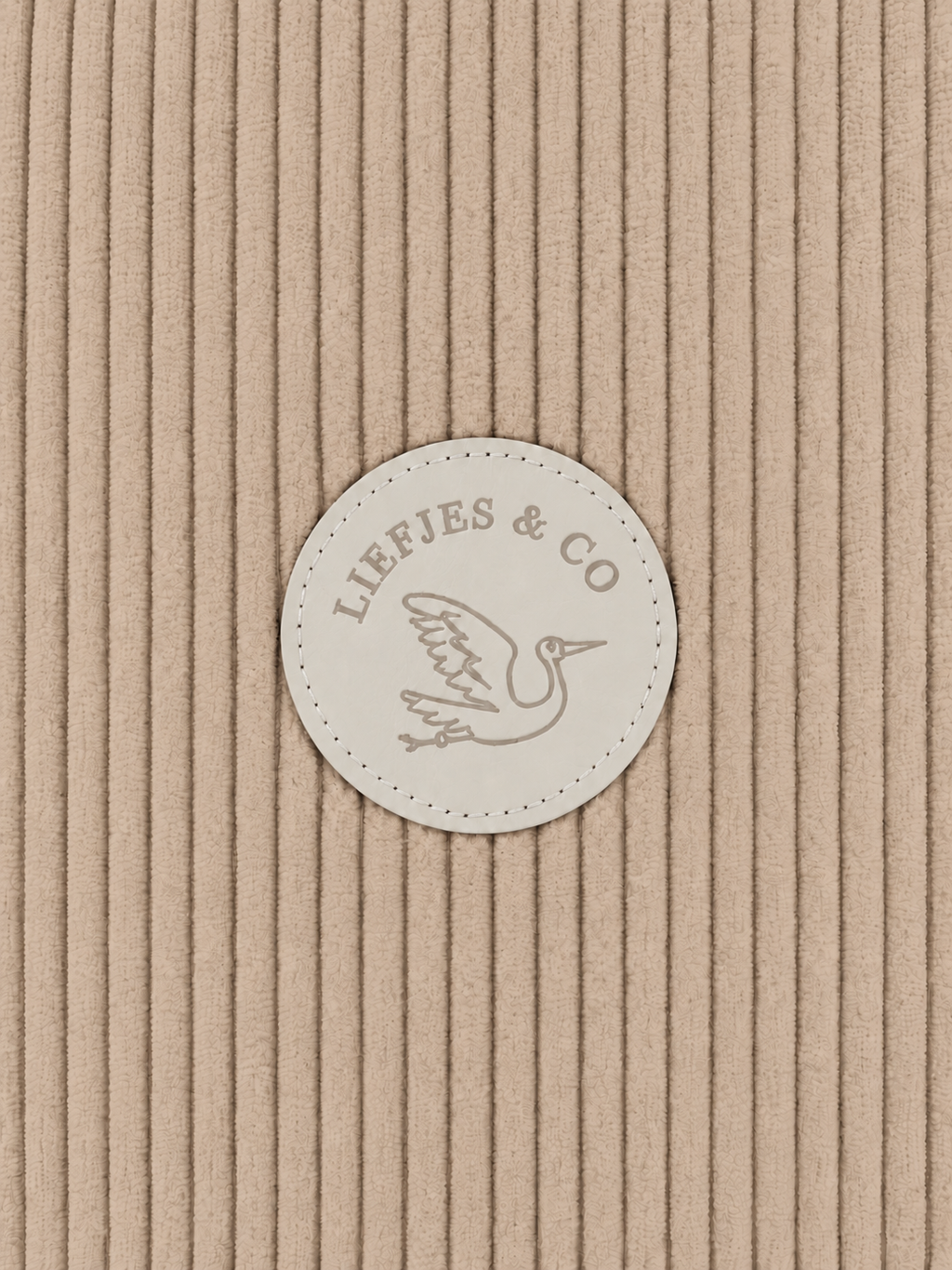 Liefjes & Co Corduroy Beige Ballenbak Met 200 Ballen – Baby & Kinder Ballenbad – Zacht Foam – Speelgoed