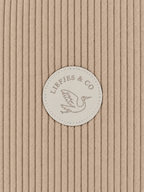 Liefjes & Co Corduroy Beige Ballenbak Met 200 Ballen – Baby & Kinder Ballenbad – Zacht Foam – Speelgoed