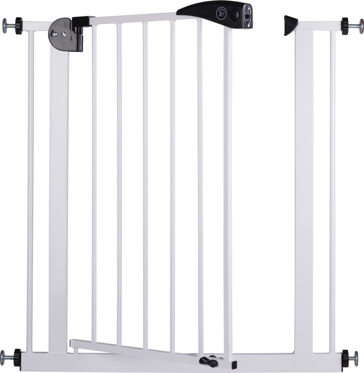 Liefjes & Co Stair Gate Without Drilling - 90 to 95 cm - Safety Gates - Child Gate - Clamp Mounting - White