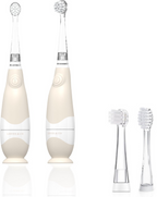 Liefjes & Co Flimmy – Beige Sonic Electric Toothbrush Child & Baby 0-4 Years – With Timer