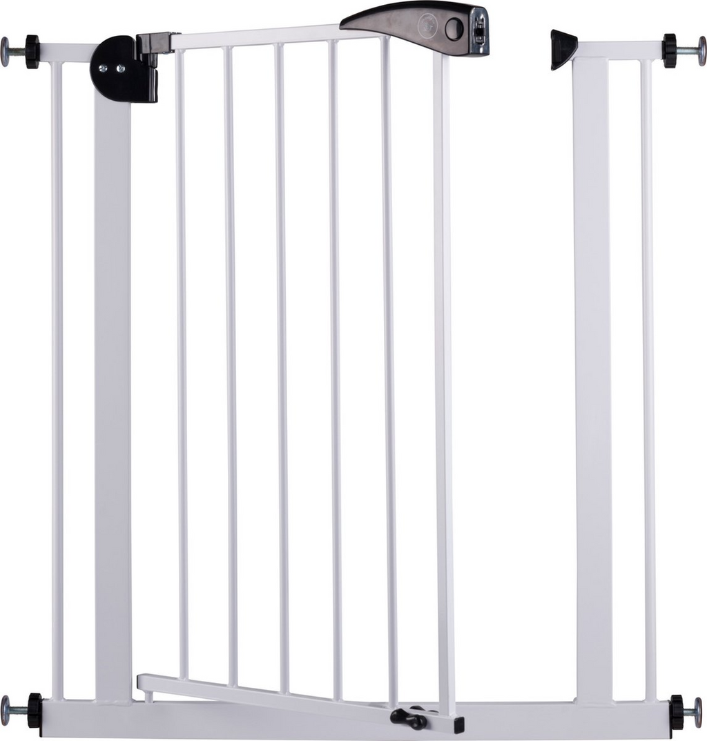 Liefjes & Co Stair Gate Without Drilling - 83 to 90cm - Safety Gates - Child Gate - Clamp Mounting - White