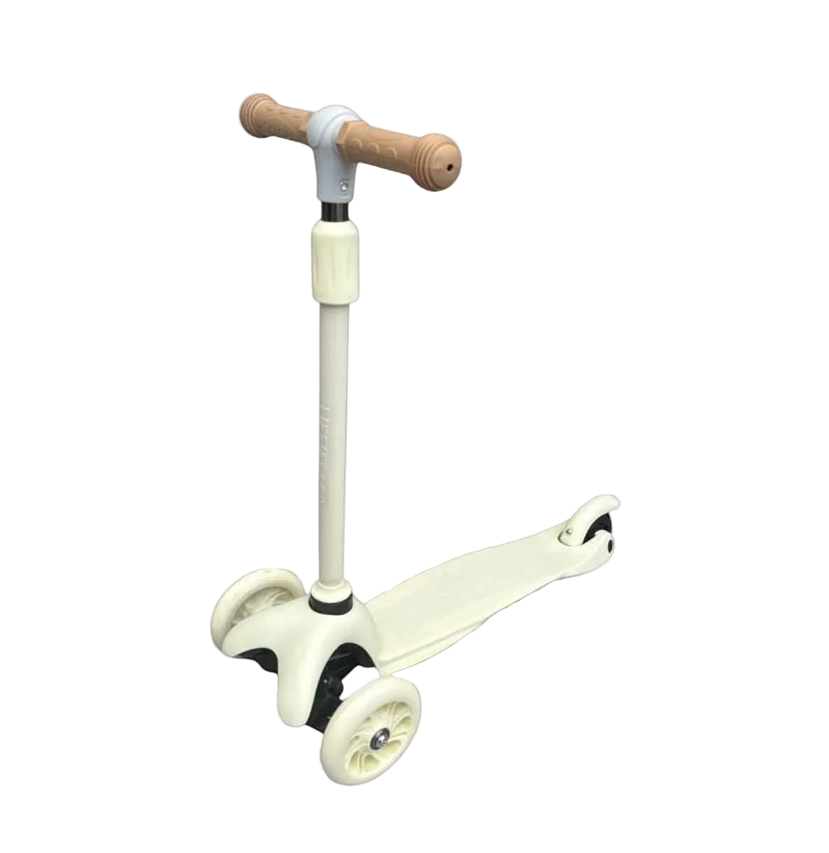 Liefjes & Co Children's Scooter - 3-Wheel Scooter - With Light-Up Wheels - 2-6 Years - Vanilla Beige