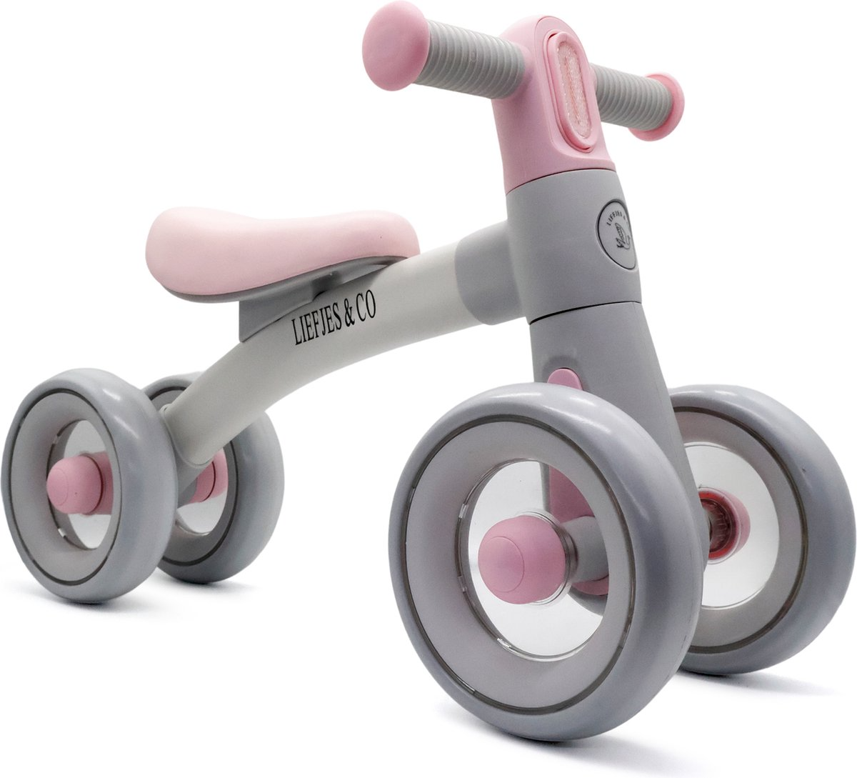 Liefjes & Co Balance Bike / Tricycle from 1 Year Baby Pink