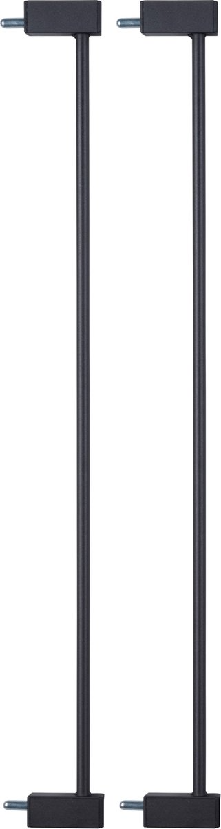 Liefjes & Co Childlock Stair Gate Without Drilling - 75 to 95 cm - Safety Gates - Child Gate - Clamp Mounting - Black - With Double Lock