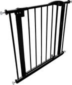 Liefjes & Co Stair Gate Without Drilling - 90 to 95 cm - Safety Gates - Child Gate - Clamp Mounting - Black