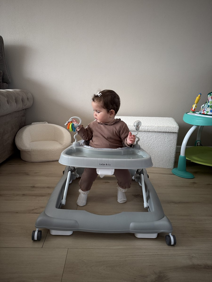 Liefjes & Co Loopstoel - Babywalker Grijs