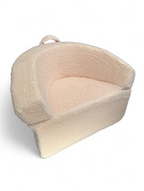 Liefjes & Co Teddy XL Fluffy Sofa - Children's Armchairs - Children's Chair - Children's Sofa - Beige