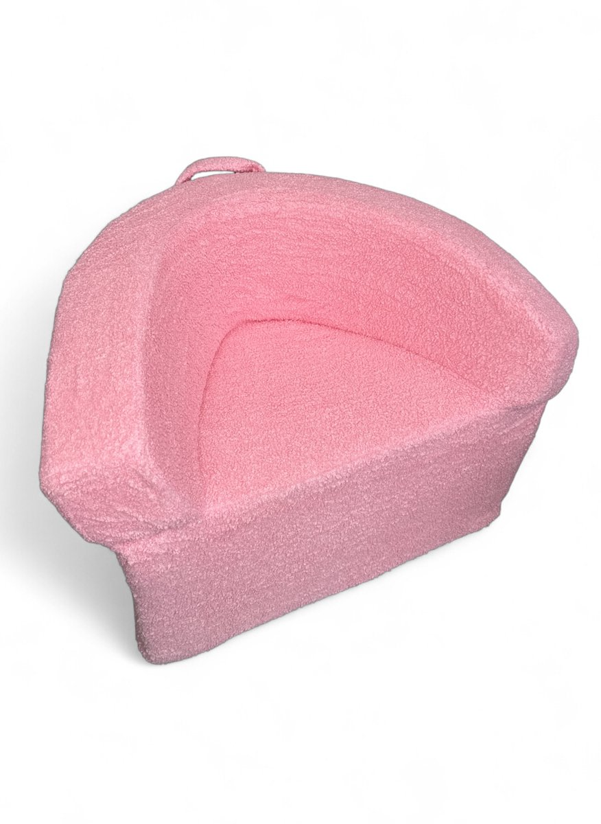 Liefjes & Co Teddy XL Fluffy Bank - Kinderfauteuils