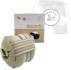 Liefjes & Co Baby - Adjustable Hearing Protection for Babies, Toddlers, and Children - 23 dB - Beige