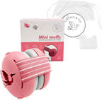 Liefjes & Co Baby - Adjustable Hearing Protection for Babies - Toddlers - Children - 23 dB - Pink