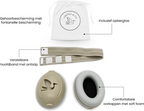 Liefjes & Co Baby - Adjustable Hearing Protection for Babies, Toddlers, and Children - 23 dB - Beige