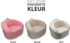 Liefjes & Co Teddy Fluffy Sofa - Children's Armchairs - Children's Chair - Children's Sofa - White