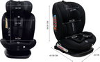 Liefjes & Co Growsafe Car Seat – i-Size 4-in-1 – 360° Rotatable – ISOFIX & Top Tether – Group 0/1/2/3 (40–150 cm)