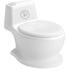 Liefjes & Co Potty - Toilet trainer - Children's toilet with flushing sound White