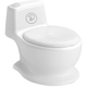 Liefjes & Co Plaspotje - Wc-trainer - Kinder toilet met doorspoel geluid Wit