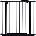 Liefjes & Co Pressure Mounted Stair Gate - 83 to 90cm - Safety Gate - Child Gate - Clamp Mounting - Black