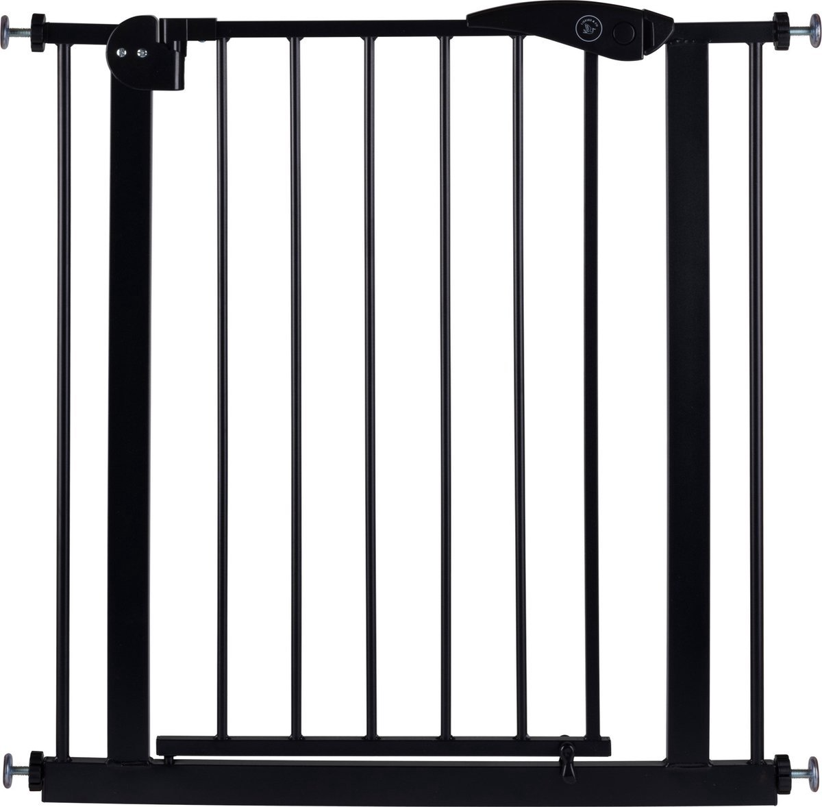 Liefjes & Co Traphekje Zonder Boren - 83 t/m 90cm - Veiligheidshekjes - Kinderhekje - Klembevestiging - Zwart