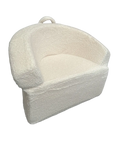 Liefjes & Co Teddy XL Fluffy Sofa - Children's Armchairs - Children's Chair - Children's Sofa - White