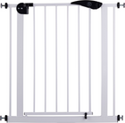 Barrière de sécurité Liefjes & Co sans perçage - 90 à 95 cm - Barrière de protection - Barrière pour enfant - Fixation par pression - Blanc