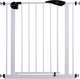 Barrière de sécurité Liefjes & Co sans perçage - 90 à 95 cm - Barrière de protection - Barrière pour enfant - Fixation par pression - Blanc