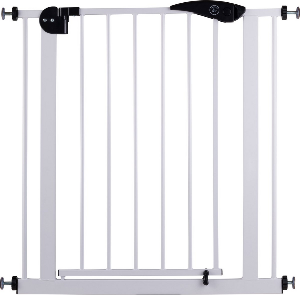 Liefjes & Co Stair Gate Without Drilling - 83 to 90cm - Safety Gates - Child Gate - Clamp Mounting - White