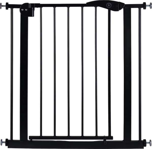 Barrière de sécurité sans perçage Liefjes & Co - 90 à 95 cm - Barrière de protection - Barrière pour enfant - Fixation par pression - Noir
