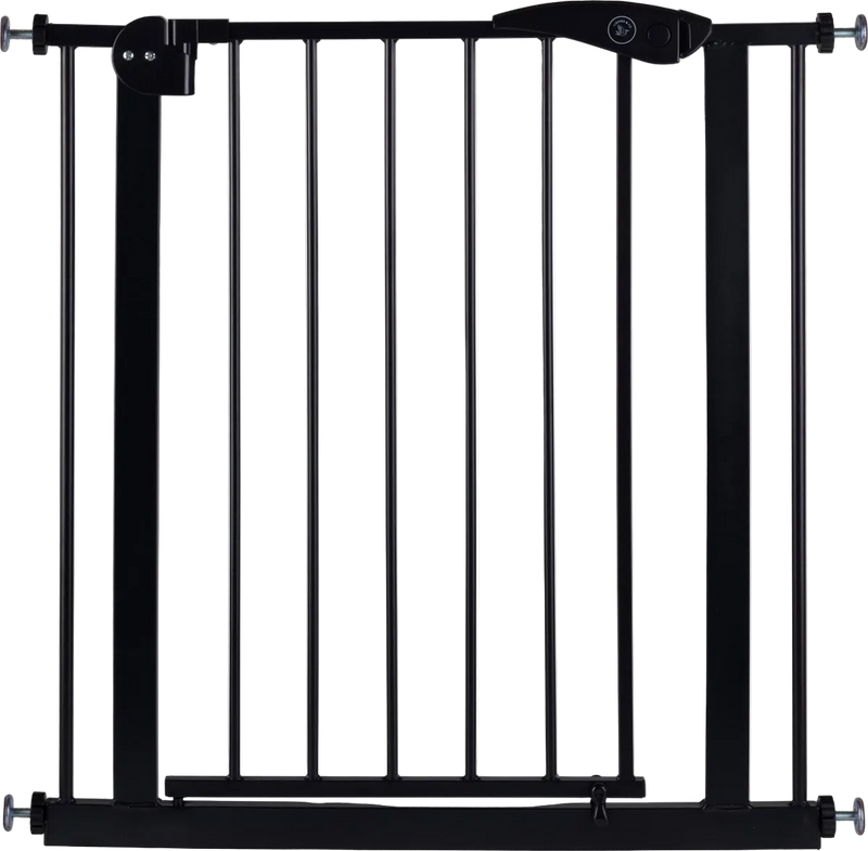 Liefjes & Co Stair Gate Without Drilling - 90 to 95 cm - Safety Gates - Child Gate - Clamp Mounting - Black